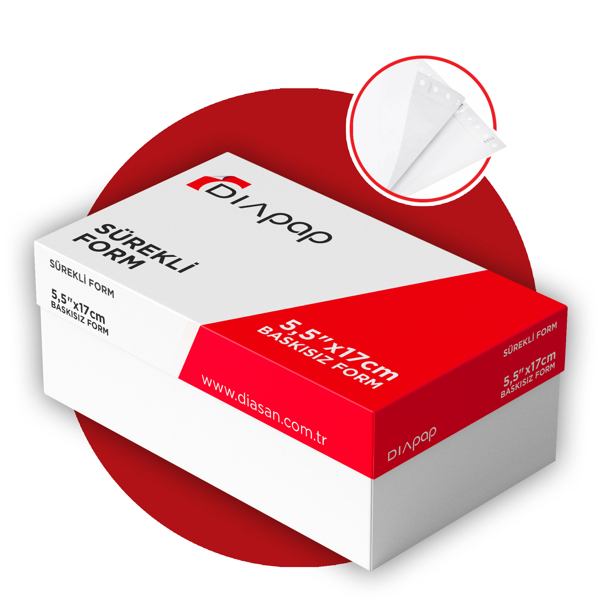 Kantar Fişi 5,5''17cm 2 Nüsha